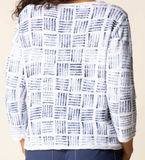 Softly Stamped Pullover Sweater