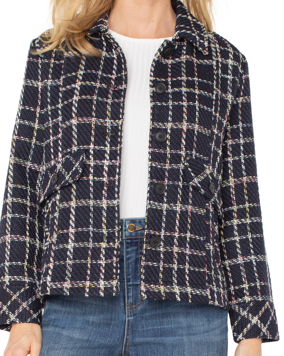 Pleat Back Jacket