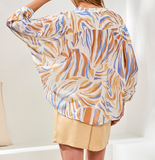 Flowy Dolman Sleeve Blouse