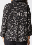 Express Dot Mix Pleat Back Jacket