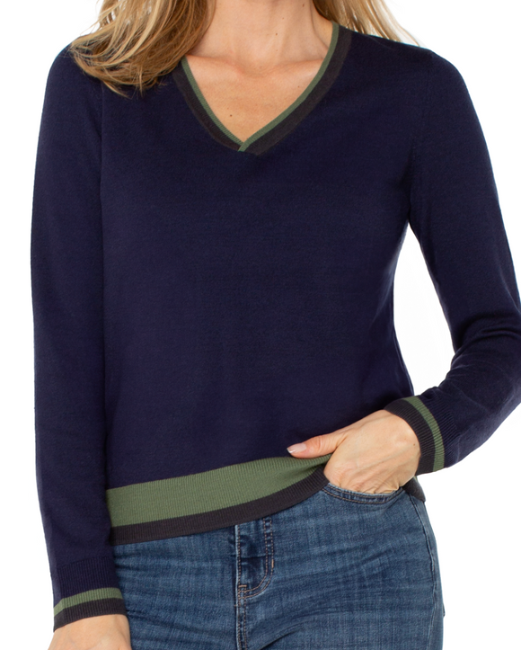 Colorblock Sweater
