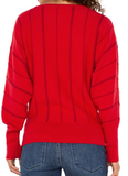 Dolman Sleeve Crew Neck Sweater