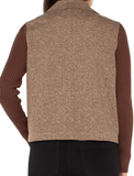 Shacket with Sweater Sleeves