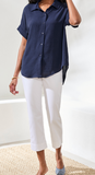S/S Button Front Top