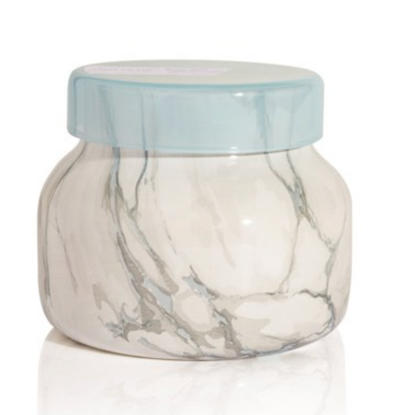 Blue Jean Modern Marble Candles