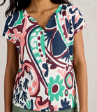 Nelly Notch Neck T-Shirt