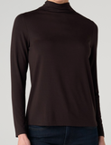 Long Sleeve Mock Neck Knit Top