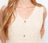 Crochet Sleeveless Dress