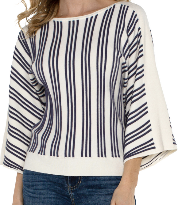 Boat Neck Dolman Sweater