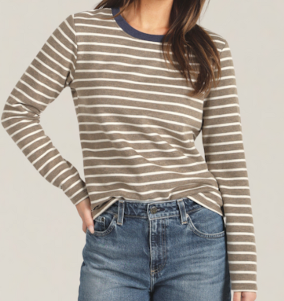 Charlie Stripe Crew Neck T-Shirt