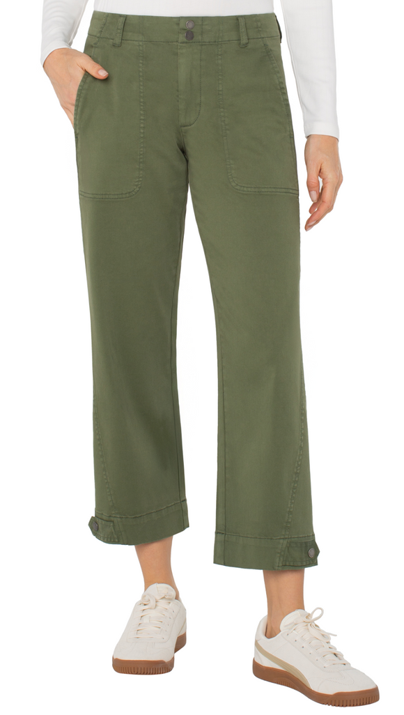 Utility Crop Tab Hem