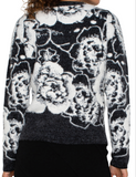 Crew Neck Floral Sweater