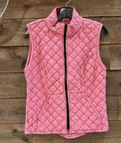 Zip Front Quilted Vest
