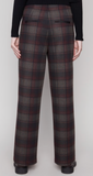 Printed Pull-On Wide Leg Pants