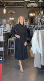 Long Sleeve Wrap Dress