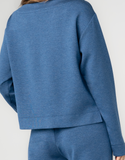 Long Sleeve Boatneck Top