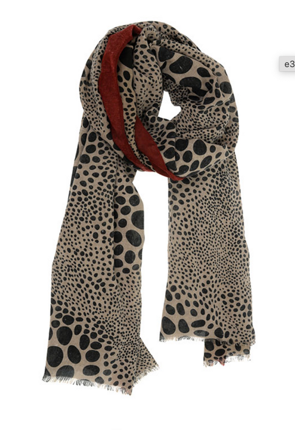 Cheetah Scarf