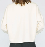 Feather Lux Knit Solid Wander Pullover
