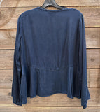 Raw Edge Pull Over Top