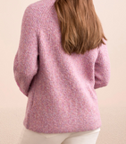 Turtleneck Sweater with Embroidery Detail