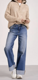 Arabella Chunky Zip Sweater