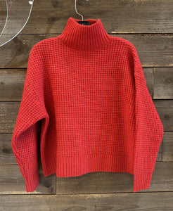 Mock Turtleneck Sweater