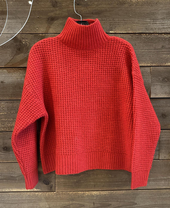 Mock Turtleneck Sweater