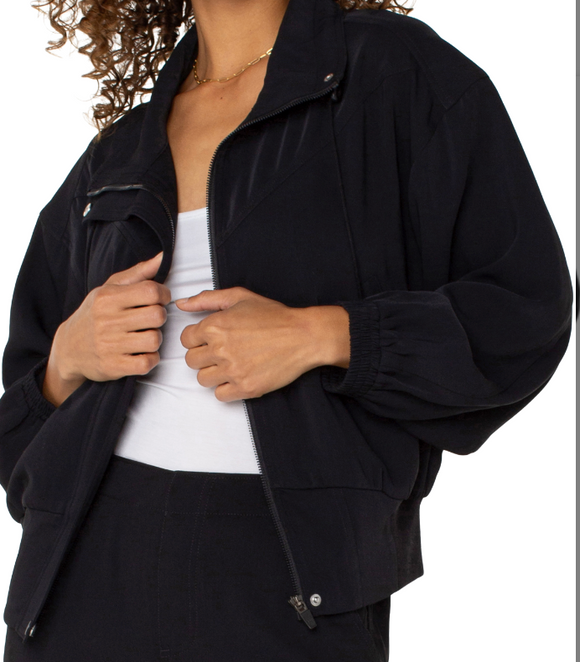 Zip Up Dolman Jacket