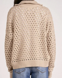 Arabella Chunky Zip Sweater