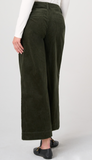 Mid Rise Crop Wide Leg with Pintuck