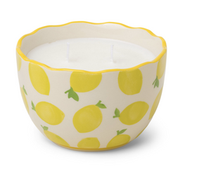 Terrace Lemon Bowl Candle