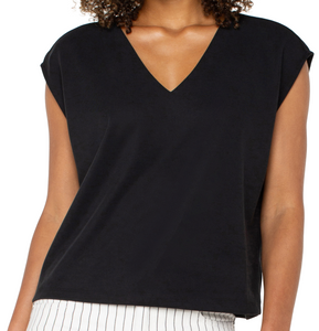 Dolman Sleeve V-Neck Top