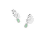 Mini Ellie Wide Huggie Earrings