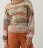 Boat Neck Boucle Sweater