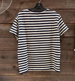 V-Neck Striped T-Shirt