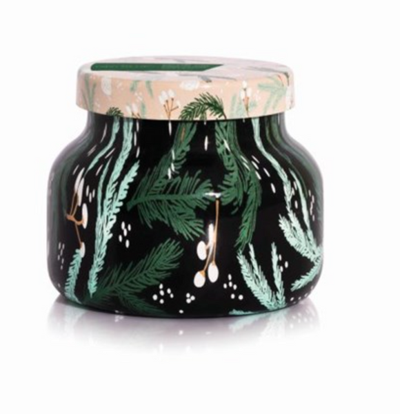 Holiday Pattern Play Crystal Pine Candle