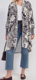 Long Sleeve Open Front Cardigan Sweater