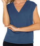 Dolman Sleeve V-Neck Top