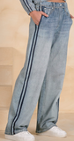 Jeans Faux Track Pant
