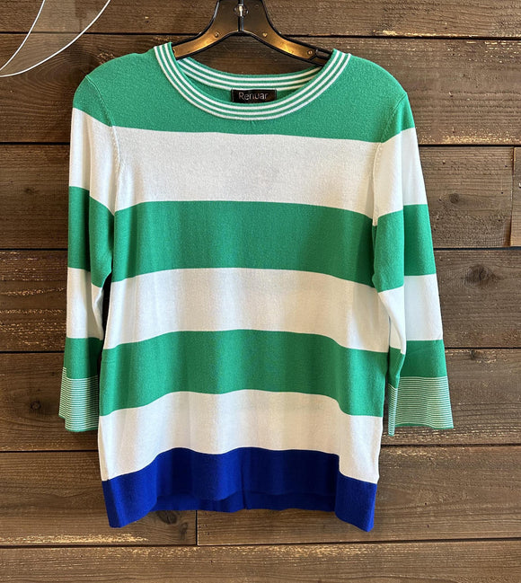 Wide Stripe Sweater