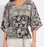 Ipanema Printed Dolman Sleeve Top