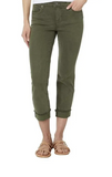 Amy Crop Straight Leg Roll Up