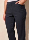 Pull On Kick Flare Capri