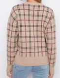 Long Sleeve Drop Shoulder Crew Neck Sweater