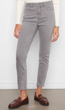 Stretch Denim Slim Leg Pants