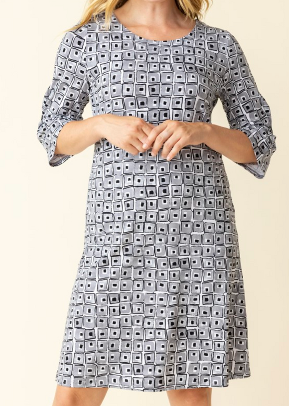 Travel Cubism City Dress