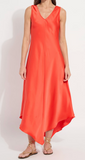 Sakura Bias Handkerchief Dress