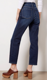 Reese High Rise Fab Ab Ankle Straight