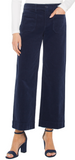 Corduroy Crop Wide Leg with Patch Pockets