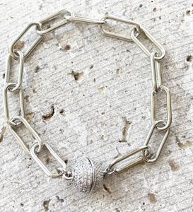 Paperclip Magnetic Bracelet